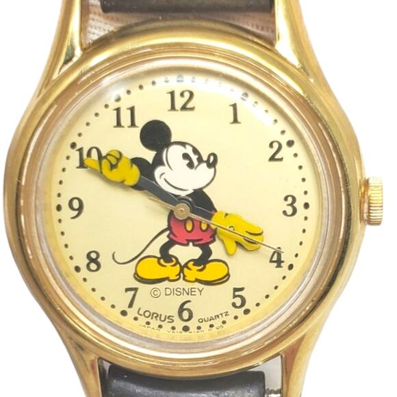Disney X Lorus Mickey Mouse VTG 80s Ladies Watch main image 9